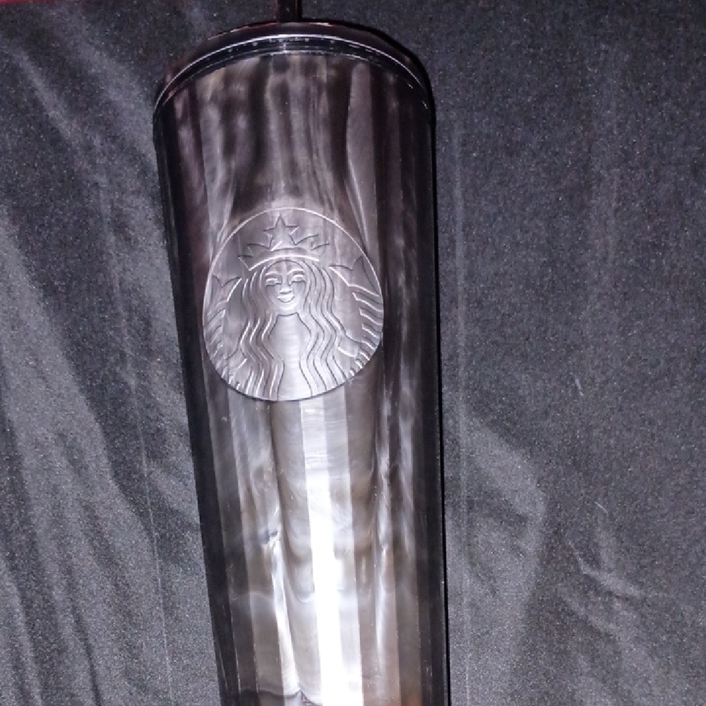 Starbucks Marble Black Tumbler